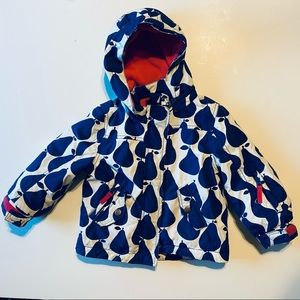 Mini Boden 3T Amazing Winter Coat
